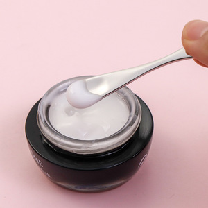 Cuillère de beauté - <span class=keywords><strong>ustensile</strong></span> multifonctionnel pour mélanger et servir les cosmétiques. Cuillère pour crème contour des yeux dorée. Cuillère à crème en alliage de zinc. - Product Image 5