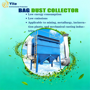 Colector de polvo ถุงทำความสะอาดอุตสาหกรรมพัลส์เจ็ทตัวกรองฝุ่นสำหรับอุตสาหกรรมปูนซีเมนต์ควบคุมฝุ่น - Product Image 3