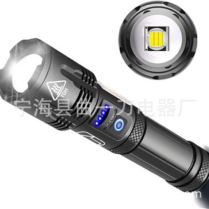 Lampe de poche LED XHP99 COB, Rechargeable par USB, Zoom, lumière rouge, randonnée, Camping, torche d'extérieur, batterie 2500mAh incluse - Product Image 3