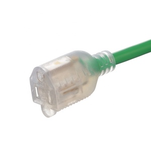 North American Bán Chạy Dây Nối Dài 3 Chân ETL Nặng 25 Ft Cho Dây Nối Dài Ngoài Trời Với Phích Cắm Và Đầu Đèn - Product Image 4