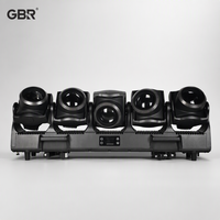 GBR-TB5IP IP65 5-Kopf Tornado LED Zoom Moving Head Bar Light 5x120W RGBL Individuelle Steuerung Zoom Outdoor Bühnen-Beam-Bar-Licht