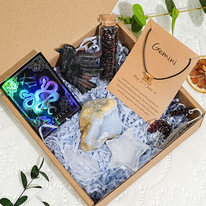 Juego de Piedras de Cristal Naturales de los 12 Signos del Zodiaco, Personalizado al por Mayor, Cristales de Sanación de Chakra Reiki, Regalos de Alta Gama para Meditación Espiritual - Product Image 5