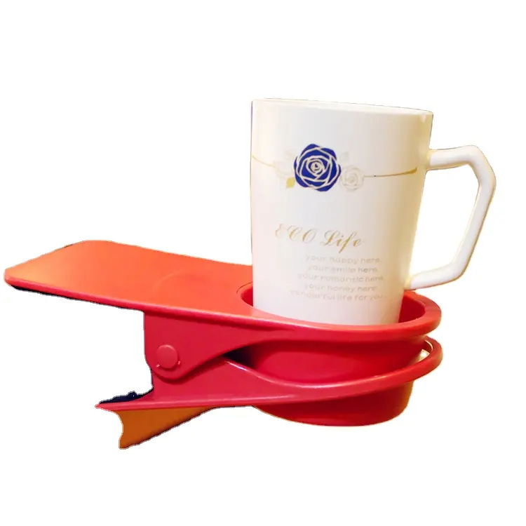 Home Kitchen Office Getränk Kaffeetasse halter Becher Rack Cradle Clip Schreibtisch Tisch