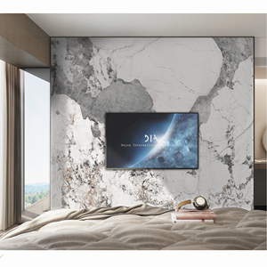 Plaque de marbre texturé haute définition à texture continue / Panneau <span class=keywords><strong>mural</strong></span> et planche en placage de bois de bambou carbonisé - Product Image 1