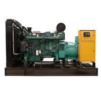 Groupe électrogène diesel silencieux à démarrage à froid ATS, grand réservoir de carburant, fonctionnement continu 24/7, 500 kW, alimentation de secours pour chantier de construction