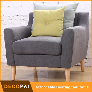 Tela de tapicería Sala muebles de madera moderna pierna 1 asiento <span class=keywords><strong>2</strong></span> asiento <span class=keywords><strong>3</strong></span> sofá de amor tres persona asiento sofá - Product Image 2