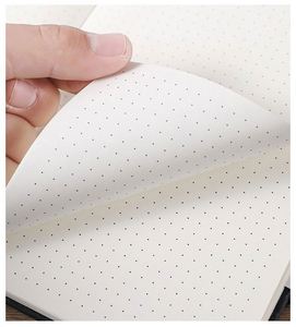 สมุดบันทึกแบบจุด A5 100 แกรม ปกหนัง PU พร้อมสายรัดยางยืด สำหรับธุรกิจ - Product Image 6
