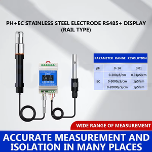 เซ็นเซอร์ PHEC High 2-in-1 สำหรับตรวจสอบคุณภาพน้ำทางการเกษตร วัดค่า EC pH อุณหภูมิ ผลิตจากสแตนเลส พร้อมสัญญาณเอาต์พุต RS485 - Product Image 5