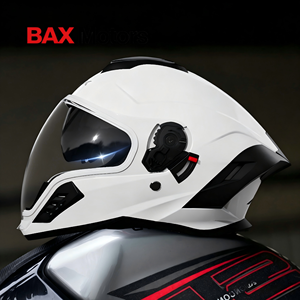 Helm Skuter Full Face Perlindungan UV Capacete Aberto Casco Abierto Perlengkapan Motor Cruiser Vintage - Product Image 6