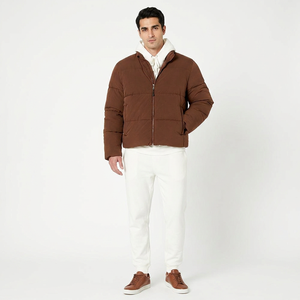 High Quality Logo Design Puffer Jacket <b>Winter</b> <b>Thick</b> <b>Coats</b> For Men Hooded Windproof Mens Jackets <b>Coat</b> - Product Image 1