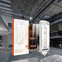 Protection d'écran pour 17Promax, technologie anti-reflet 3D, anti-espionnage, auto-nettoyage, verre trempé 9H, 16 15 14 Plus 13