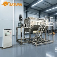 Mélangeur à double ruban multifonctionnel 3500L SUS316L/SUS304 pour le traitement des poudres alimentaires et des épices, avec capacité de séchage