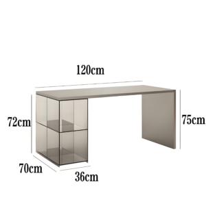 Tienda de ropa Island Display Rack Acero inoxidable Acrílico Combinación <span class=keywords><strong>Deck</strong></span> Tienda de ropa Zapatos y bolsos Vitrina - Product Image 5