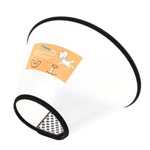 Collare Elisabeth regolabile diverse dimensioni in plastica anti-morso collari per animali domestici per cane gatto - Product Image 1