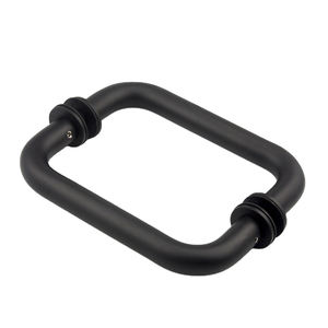 Edelstahl der BM-Serie 3/4 "19mm röhrenförmiger Duschraum Glastür Rücken an Rücken Handtuch halter Zug griff - Product Image 1