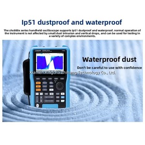 Osciloscopio Portátil Siglent SHS807/SHS810/SHS820X, Multímetro, Grabador Pequeño, Personalizable - Product Image 4