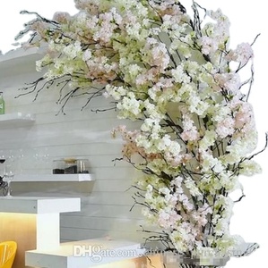 Centre de table en fleurs artificielles de <span class=keywords><strong>cerisier</strong></span> <span class=keywords><strong>japonais</strong></span> Sakura, décorations de fleurs de <span class=keywords><strong>cerisier</strong></span>, <span class=keywords><strong>cerisier</strong></span> oriental, arbre à souhaits pour le salon - Product Image 1