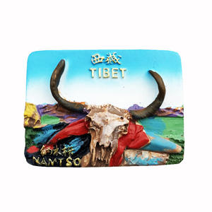 Villes touristiques chinoises réfrigérateur aimants pour réfrigérateur créatif personnalisé 3d Scenic Spot Souvenirs magnétique décoration <span class=keywords><strong>de</strong></span> la maison - Product Image 5