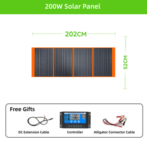 <span class=keywords><strong>Kit</strong></span> de panneaux solaires pliables 60W-500W, efficacité 21%, monocristallin noir portable, pour la recharge de téléphones, ordinateurs portables, banques d'alimentation, <span class=keywords><strong>camping</strong></span>, <span class=keywords><strong>camping</strong></span>-<span class=keywords><strong>car</strong></span>, marine - Product Image 6