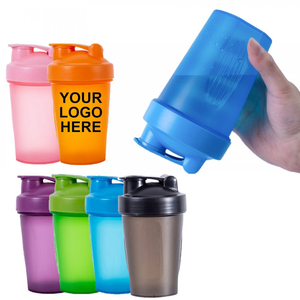 Shaker per Proteine Personalizzato <span class=keywords><strong>con</strong></span> Logo, Senza BPA, 12oz, Piccolo, per Palestra e Attività all'Aperto, Trasparente e Colorato, <span class=keywords><strong>con</strong></span> Sfera Miscelatrice - Product Image 1
