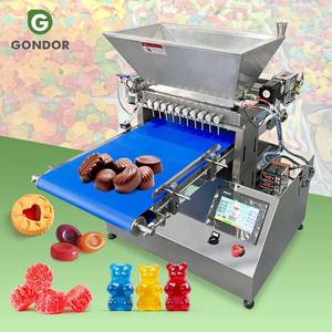 Small Manual Deposit Hot Sale Gummy Shell Cluster <b>Chocolate</b> Gummy Depositor <b>Make</b> <b>Machine</b> - Product Image 1