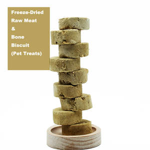 Oem pet מטפלת בסיטונאים בשר גלם ביסקוויט בשר גלם ביסקוויט עוף טבעי באיכות גבוהה מקפיאה חלבון גבוה להקפיא מזון כלבים חטיפים - Product Image 1