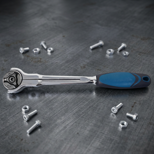 Poignée à cliquet pivotante à tête ronde 72T - Product Image 1
