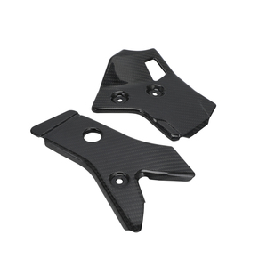 Protección de marco de fibra de carbono real para motocicleta CRF250L/M 2012-2017, <span class=keywords><strong>CRF250RALLY</strong></span> 2017 Dirt Bike, NEGRO - Product Image 1