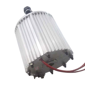 2kw Energía libre 48V/96V AC Síncrono Sin núcleo Generador de viento de imán permanente Trifásico 2000W Potencia nominal - Product Image 3