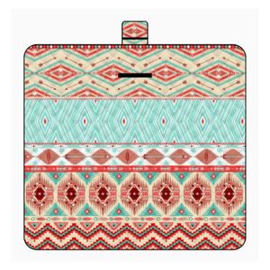 Oem Custom Thickened Polyester <b>Waterproof</b> Large Outdoor Blanket for Camping Beach Travel-Foldable Picnic Mat Carry Bag - Product Image 1