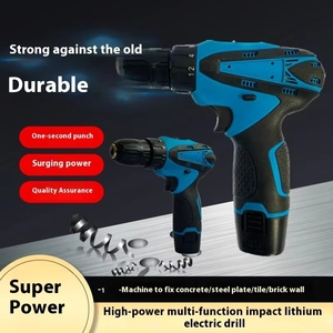 Taladro <span class=keywords><strong>Atornillador</strong></span> Inalámbrico Personalizado de 220-240V, Compatible con OEM, Herramienta Eléctrica con Batería de Iones de Litio, Fuente de Energía, Acero Inoxidable, Uso en Exteriores - Product Image 4