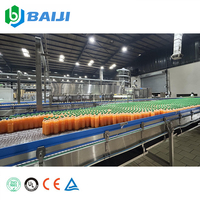 Chaîne de production d'équipements de fabrication, de remplissage et d'emballage de jus d'orange concentré de haute qualité, 8000 bph