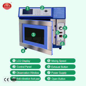 Réacteur chimique à micro-ondes ultraviolet en acier inoxydable MCR-3 pour laboratoire, à vendre - Product Image 5