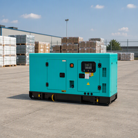 Générateur diesel silencieux haute puissance 20kW 50kW 100kW 200kW 500kW, résistant aux intempéries, insonorisé pour extérieur
