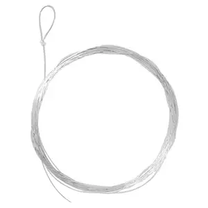 Clear Nylon Fly Fishing Tapered leader with loop 9ft
