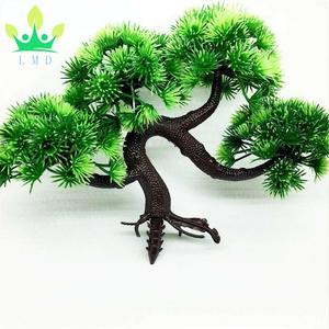 Mini albero Bonsai artificiale <span class=keywords><strong>di</strong></span> pino per interni ed esterni decorazione <span class=keywords><strong>di</strong></span> piante <span class=keywords><strong>di</strong></span> simulazione <span class=keywords><strong>di</strong></span> saluto - Product Image 4