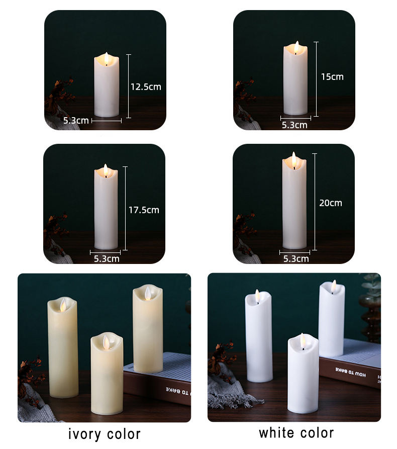 style régulier: pointe de bougie à tête de balle blanc/ivoire