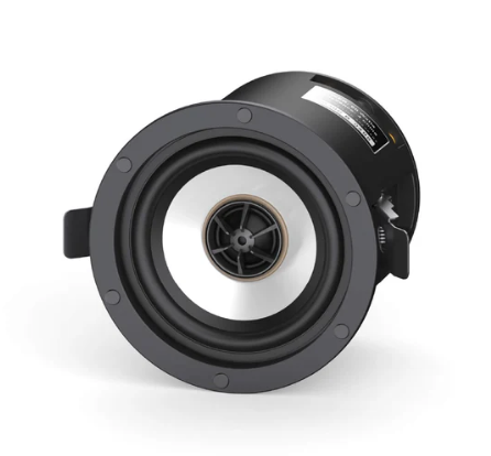 CK30C High Fidelity RGB LED Lighting Passive In-Ceiling Speaker Subwoofer Unit with Vibration Plate and 50-100W Output