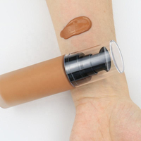 Fond de Teint Liquide Naturel Couvrance Totale Maquillage Contrôle Sébum Correcteur de Imperfections Visage Teint Unifiant
