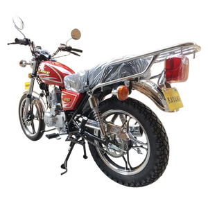 72 V GN150 สตรีทไบค์ สีแดง พร้อมรายละเอียดโครเมียมและกระจกมองข้างคู่ - Product Image 5