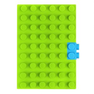 Carnet en silicone créatif directement de l'usine, personnalisable avec logo, bloc-notes pour étudiant 6a, cadeau en forme de blocs de construction - Product Image 6