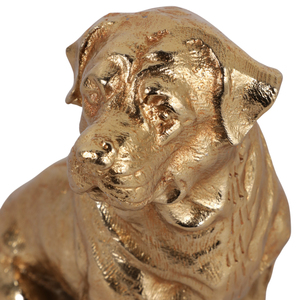 Statua di Cane in Alluminio per Decorazione Casa e Ufficio, Esposizione su Mensola o Tavolino da Caffè - Product Image 6
