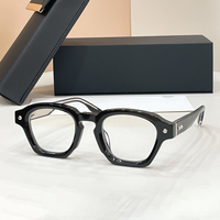 Monturas Ópticas Unisex de Acetato Ecológico de Diseño, Material Premium, Último Diseño de Lujo con Degradado, Protección Ocular de Marco Completo