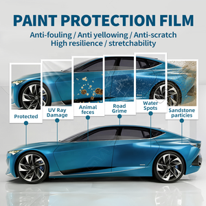 Película Protectora de Pintura (PPF) de Color TPU con Canales de Aire, Fácil de Instalar, de Alta Calidad, Acabado <span class=keywords><strong>Satinado</strong></span>, Aplicación en Seco o Húmedo, Más de 526 <span class=keywords><strong>Colores</strong></span> - Product Image 3