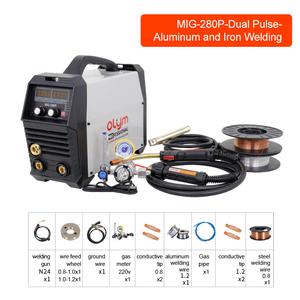 Nueva Soldadora Digital <span class=keywords><strong>MIG</strong></span>-280P <span class=keywords><strong>MIG</strong></span>/MMA/TIG/PULSE de Fábrica OEM OLYM, 220V, <span class=keywords><strong>1</strong></span> Año de Garantía - Product Image 2