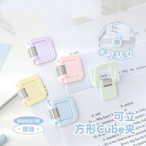 Stand Up Square Memo Clip 50 Mm Plastic Multi Functional Journal Folder For Students - Product Image 3