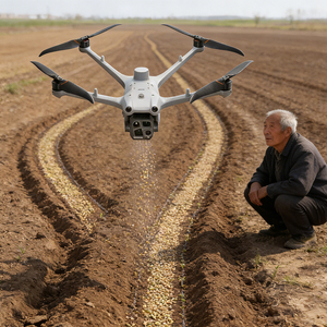 Drone Matrice 4E en plastique avec caméras thermiques haute résolution, GPS, contrôle par application, évitement d'obstacles, idéal pour débutants, double caméra - Product Image 2