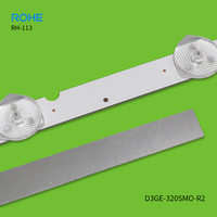Fournisseur chinois de rétroéclairage LED pour téléviseur Samsung 32 pouces, bon prix, RH-113 D3GE-320SMO-R2 AG LM41-00001R 2013SVS32_28N1 USB Aluminium