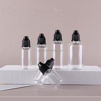 Tapón de plástico transparente para botella, tapón de rosca de 5ml, 8ml, 10ml, 15ml, 20ml, 30ml, 1oz