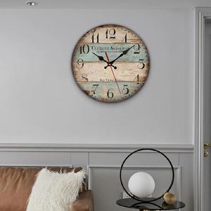 Grande orologio da parete al quarzo da 12 pollici per la casa MDF in legno e resina MDF decorativo da 10 pollici per camera da letto e soggiorno - Product Image 3